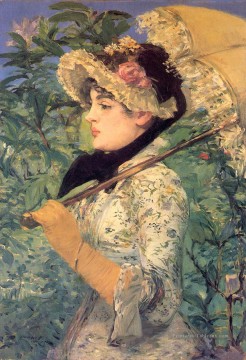  Impressionnisme Art - Étude de printemps de Jeanne Demarsy réalisme impressionnisme Édouard Manet